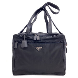 Prada V453 Logo Hardware 2-Way Business Bag Nylon Men's PRADA